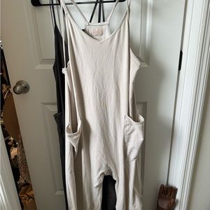 Free People Hot Shot Romper in the seafoam green -